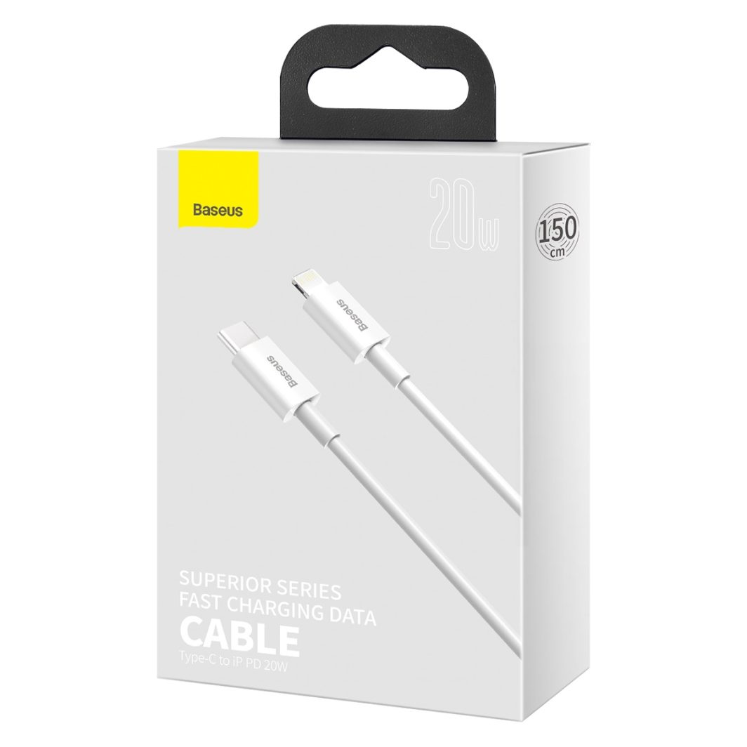 Baseus cable Superior PD USB-C - Lightning 1,5 m WH 20W