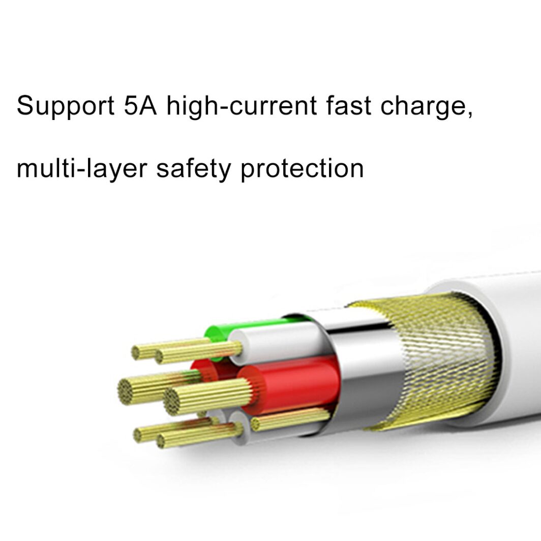 XO wall charger L63 QC 1x USB+ USB-C cable WHITE 15W fast charging function - immagine 4