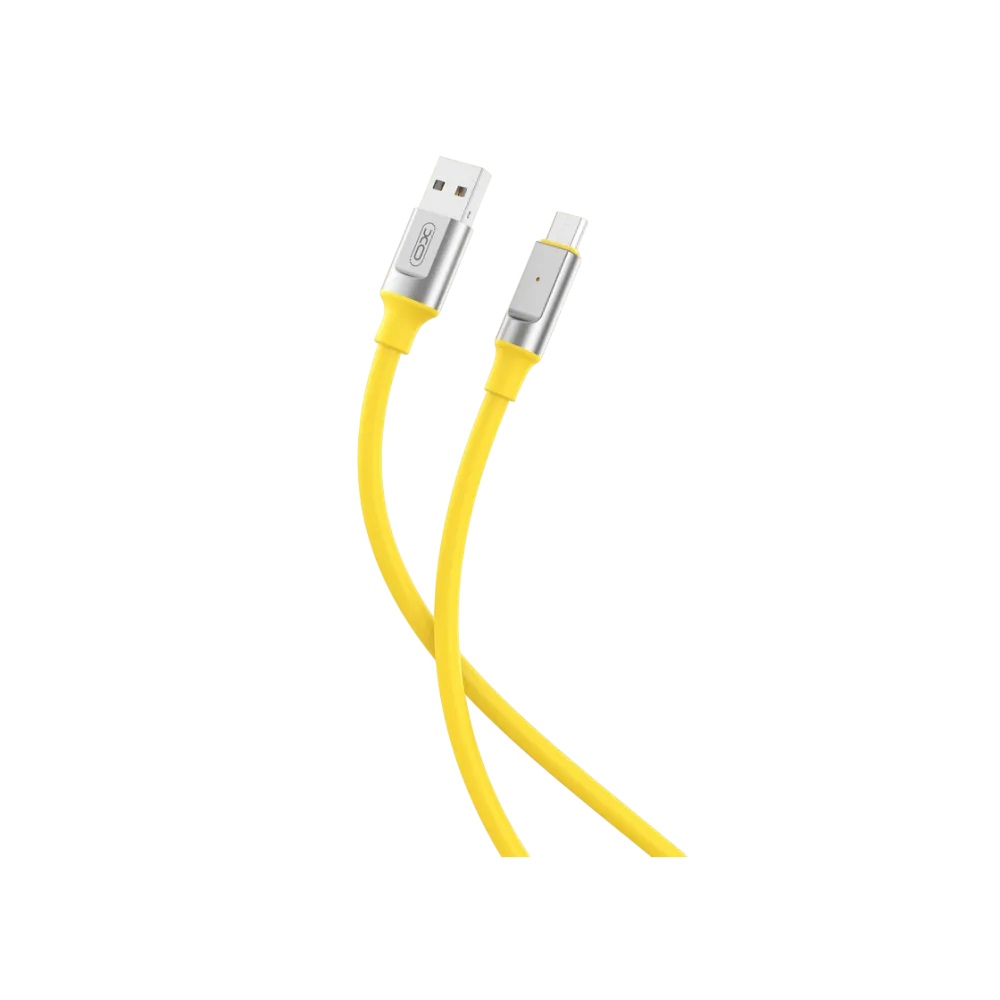 XO cavo NB251 USB - microUSB 1,0 m 6A Yellow 30w